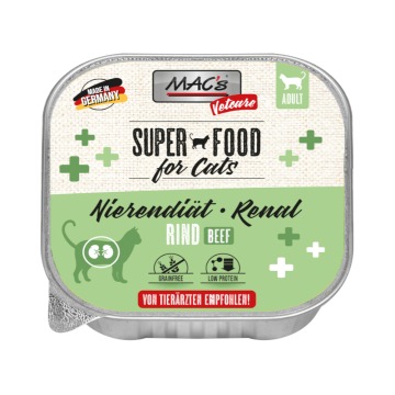 MAC's Vetcare Cat Nierendiät / Renal - Wołowina, 16 x 100 g