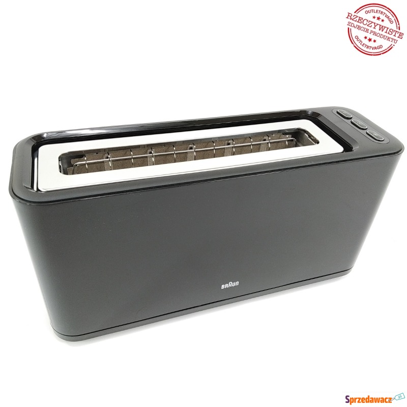 Toster Braun HT 3110 BK - Tostery, opiekacze, grille - Koszalin