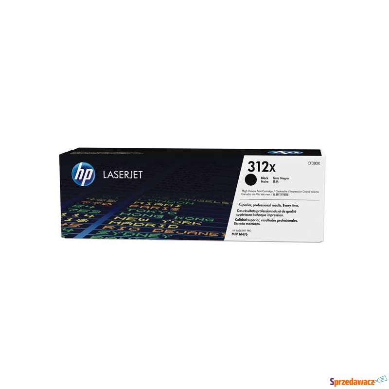 HP oryginalny toner CF380X, black, 4400s, 312X,... - Tusze, tonery - Inowrocław