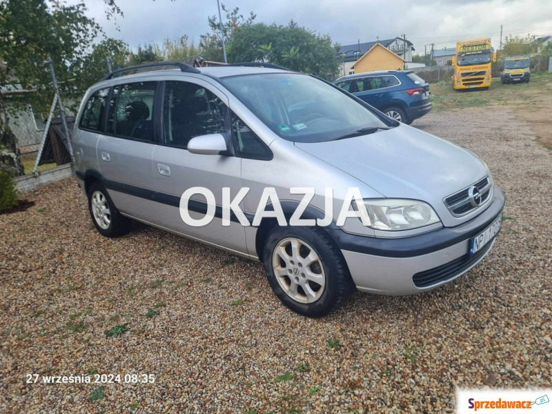 Opel Zafira  Minivan/Van 2003,  1.6 benzyna - Na sprzedaż za 5 000,00 zł - Grajewo