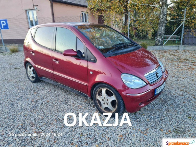 Mercedes - Benz A-klasa  Hatchback 2001,  1.9 benzyna+LPG - Na sprzedaż za 4 500,00 zł - Grajewo