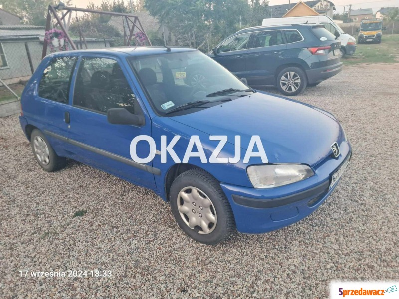 Peugeot 106  Hatchback 2002,  1.1 benzyna - Na sprzedaż za 2 500,00 zł - Grajewo