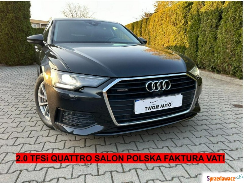 Audi A6  Sedan/Limuzyna 2019,  2.0 benzyna - Na sprzedaż za 119 925 zł - Tarnów