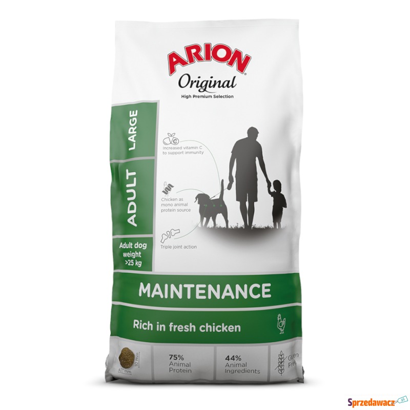 Arion Original Maintenance Large Breed, kurczak... - Karmy dla psów - Rogoźnik