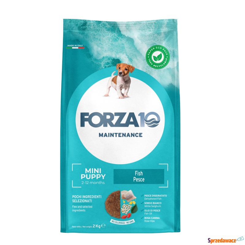 Forza 10 Mini Puppy, z rybą - 2 kg - Karmy dla psów - Poznań