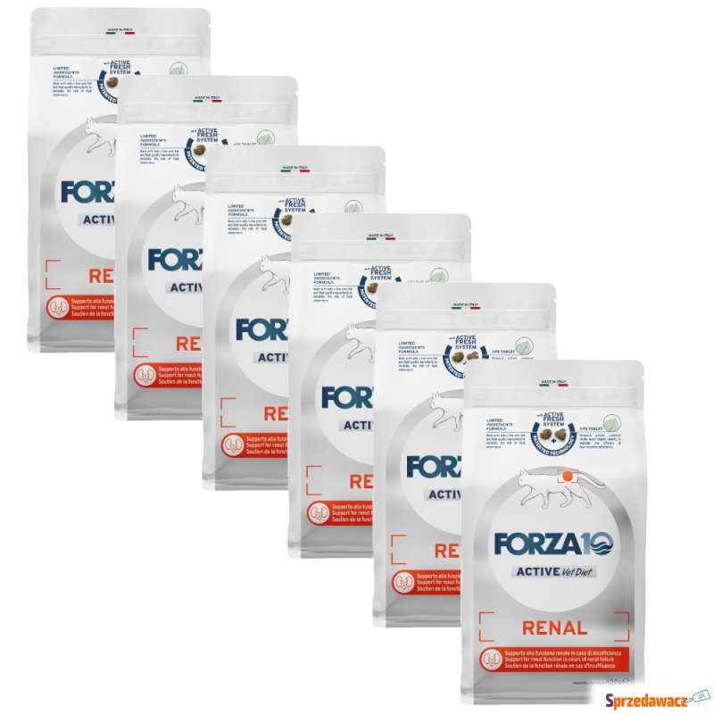 Forza 10 Active Line - Renal, ryba - 4,8 kg (12... - Karmy dla kotów - Inowrocław