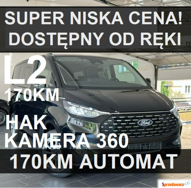 Ford Tourneo Custom  Minivan/Van 2024,  2.0 diesel - Na sprzedaż za 268 140 zł - Szczecinek