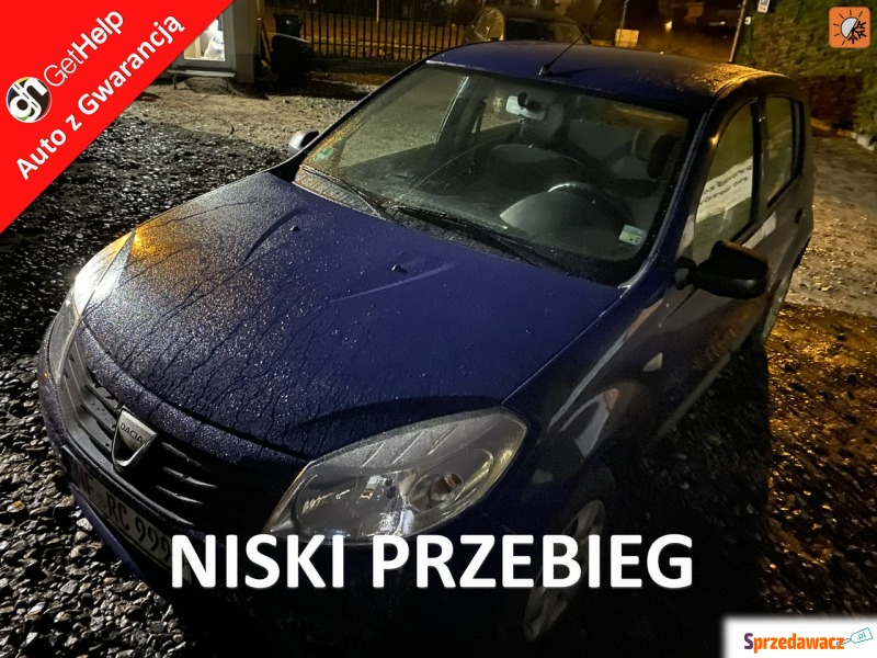 Dacia Sandero  Hatchback 2009,  1.2 benzyna - Na sprzedaż za 9 400,00 zł - Wejherowo