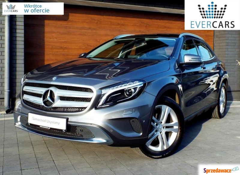 Mercedes - Benz GLA-klasa  SUV 2016,  1.6 benzyna - Na sprzedaż za 84 900 zł - Piaseczno