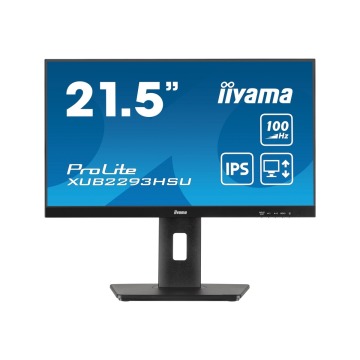 IIYAMA XUB2293HSU-B6 21.5inch ETE IPS FHD 100Hz 250cd/m2 1ms Speakers HDMI DP MPRT USB 2x2.0 FreeSyn