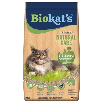 Biokat's Natural Care żwirek dla kota - 30 L