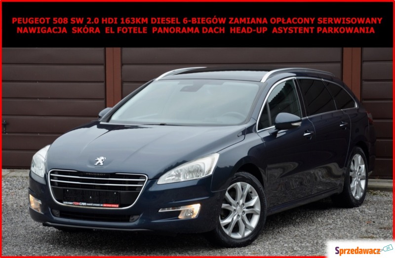 Peugeot 508  Kombi 2013,  2.0 diesel - Na sprzedaż za 29 900 zł - Zamość