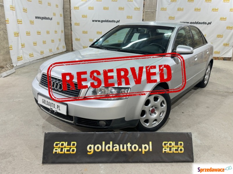 Audi A4  Sedan/Limuzyna 2002,  2.0 benzyna - Na sprzedaż za 10 400 zł - Złotoria