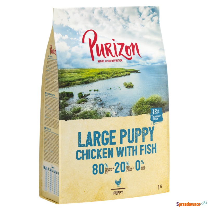 Purizon Large Puppy dla psa, kurczak i ryba, bez... - Karmy dla psów - Opole