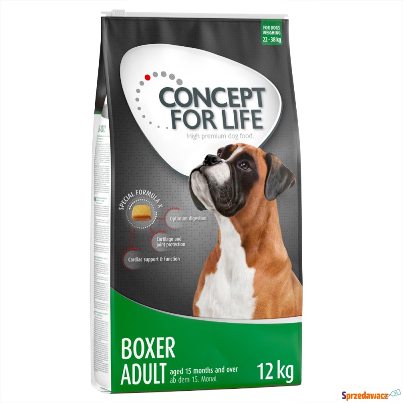 Concept for Life Boxer Adult - 12 kg - Karmy dla psów - Lublin