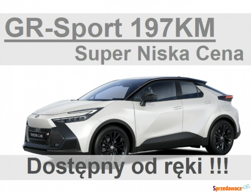 Toyota C-HR  SUV 2024,  2.0 hybryda - Na sprzedaż za 167 900 zł - Szczecinek