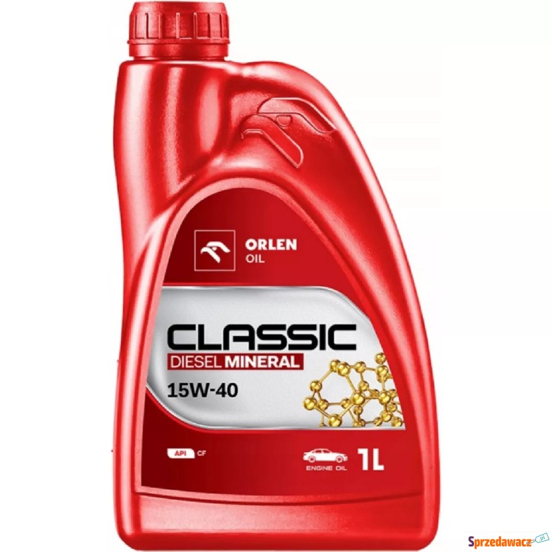 Olej mineralny Classic DIESEL 15W-40 (1000 ml) - Zagęszczarki - Częstochowa