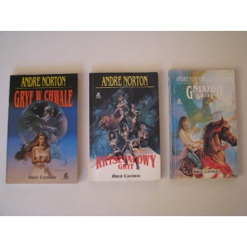 Andre Norton Kryształowy Gryf, Gryf w chwale, Gniazdo Gryfa, Wydanie I
