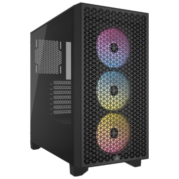 Corsair 3000D RGB Tempered Glass Black CC-9011255-WW