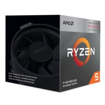 Procesor AMD Ryzen 5 3400G YD3400C5FHBOX (3700 MHz (min); 4200 MHz (max); AM4; BOX)