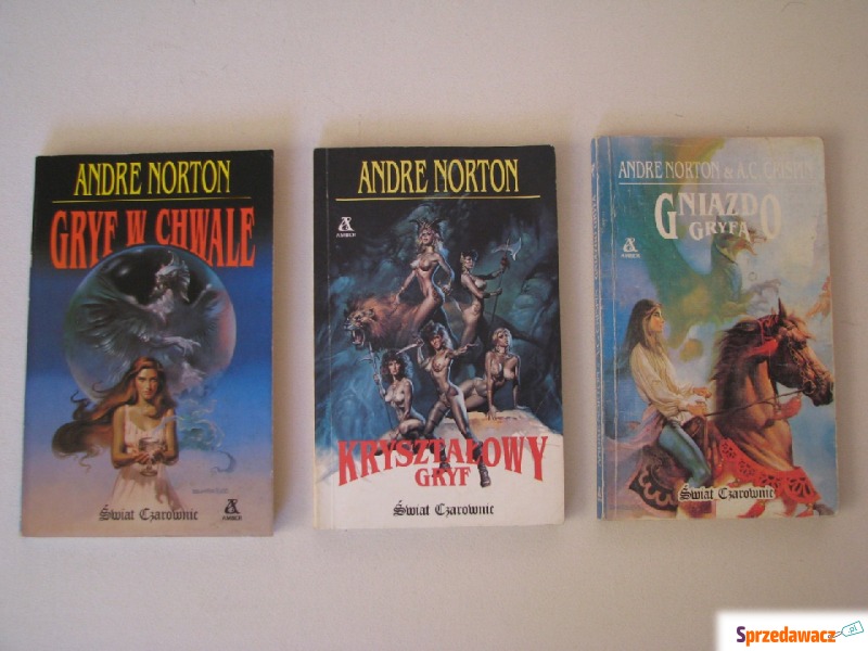 Andre Norton Kryształowy Gryf, Gryf w chwale,... - Książki - Brzegi