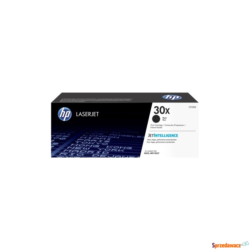 Oryginalny toner HP 30X XL czarny (CF230X) - Tusze, tonery - Zamość