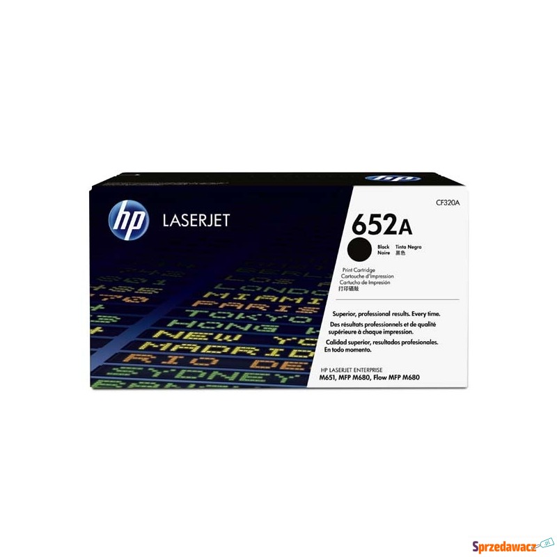 HP oryginalny toner CF320A, black, 11500s, HP... - Tusze, tonery - Czeladź