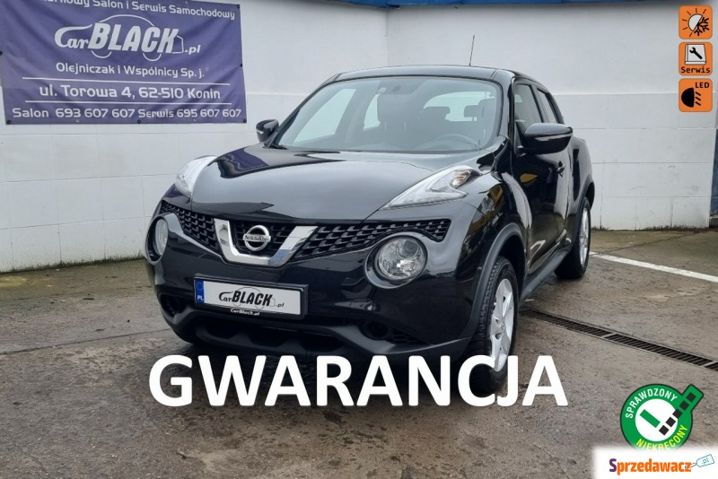 Nissan Juke 2017,  1.5 diesel - Na sprzedaż za 43 850 zł - Konin