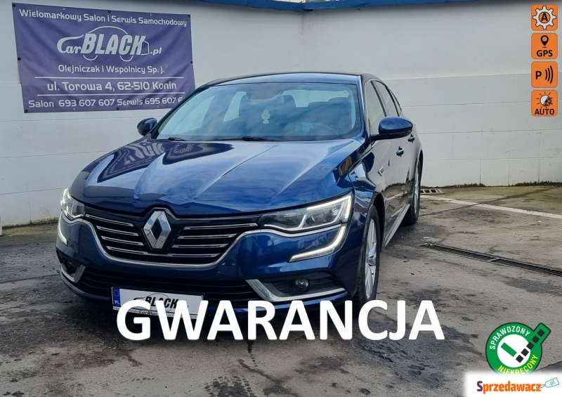 Renault Talisman 2016,  1.7 benzyna - Na sprzedaż za 49 850 zł - Konin