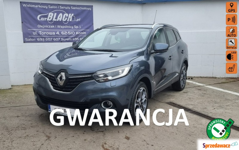 Renault Kadjar 2016,  1.6 diesel - Na sprzedaż za 59 850 zł - Konin