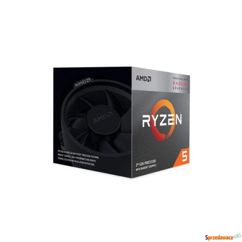 Procesor AMD Ryzen 5 3400G YD3400C5FHBOX (3700... - Procesory - Grodzisk Wielkopolski