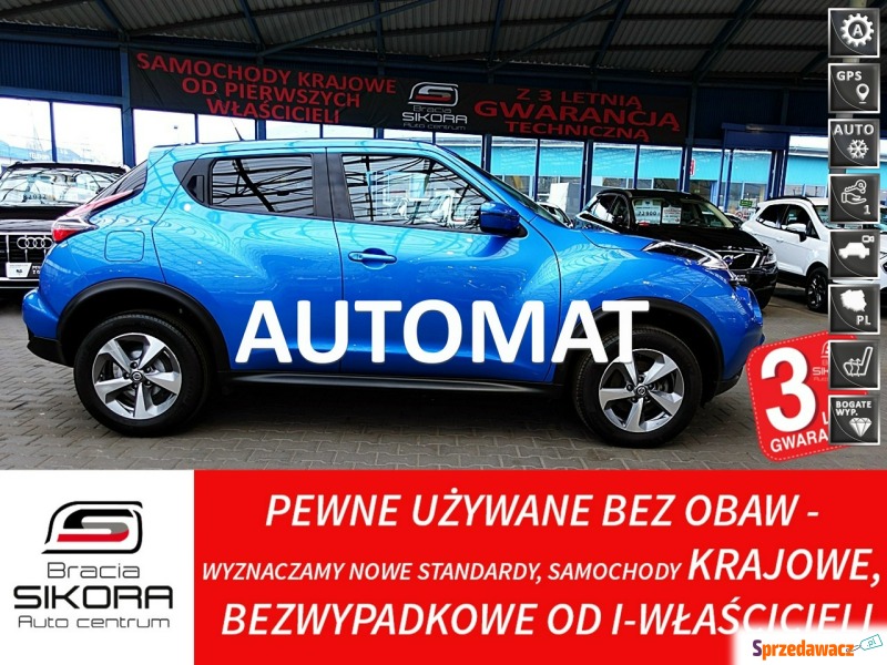 Nissan Juke  SUV 2018,  1.6 benzyna - Na sprzedaż za 68 900 zł - Mysłowice