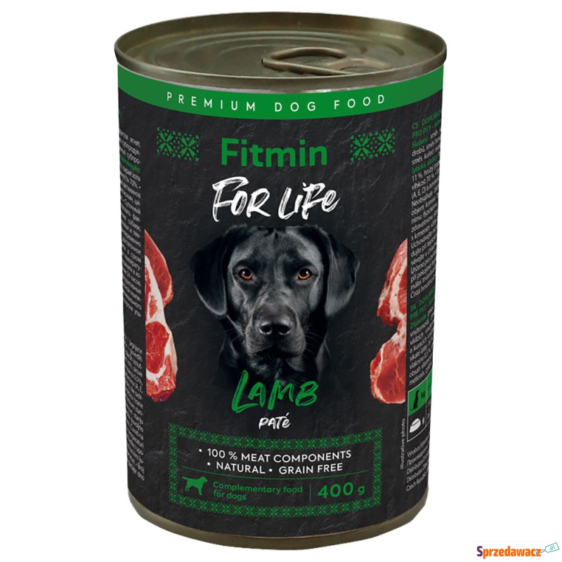 Fitmin Dog For Life, 6 x 400 g - Jagnięcina - Karmy dla psów - Toruń