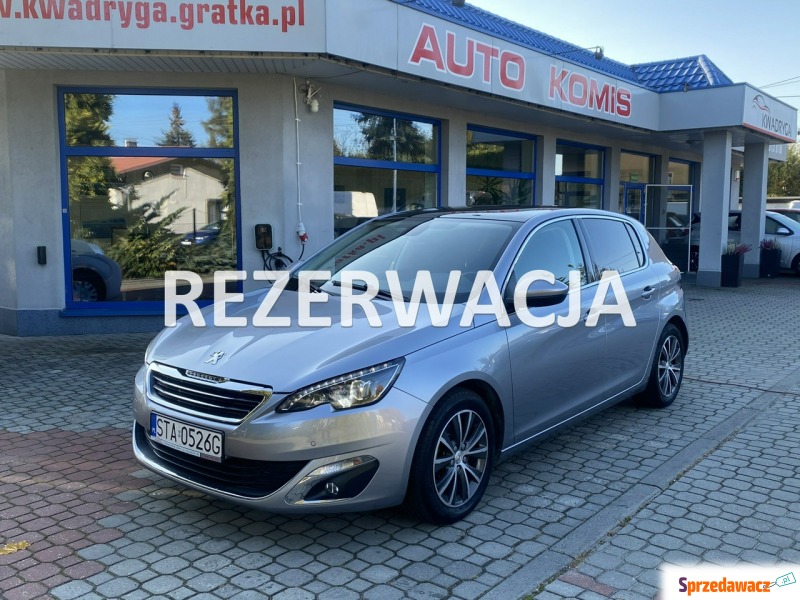 Peugeot 308  Hatchback 2014,  1.6 benzyna - Na sprzedaż za 34 500 zł - Tarnowskie Góry