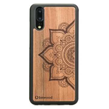 Drewniane etui Bewood do Huawei P20 MANDALA JABŁOŃ