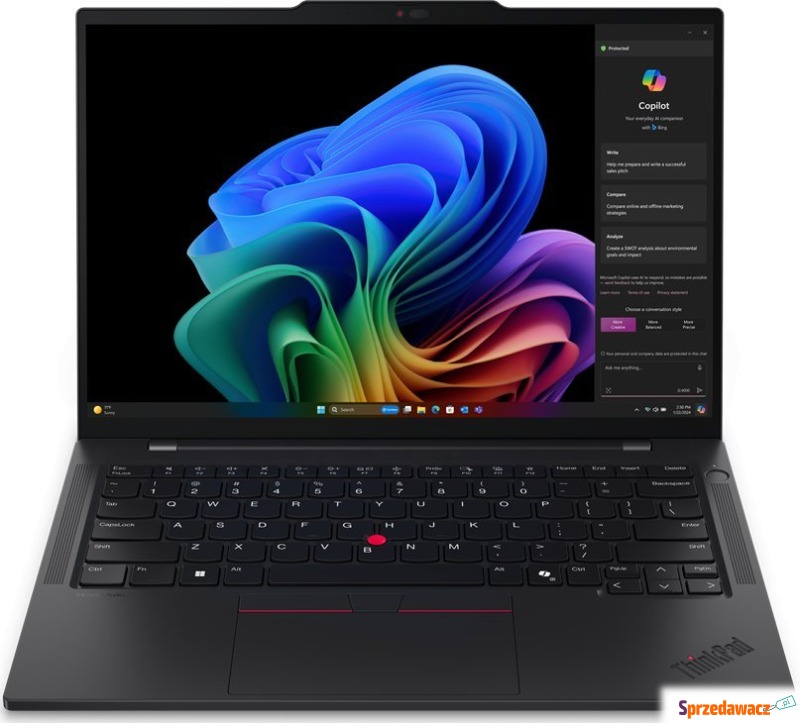 Laptop Lenovo Lenovo ThinkPad T14s | Juodas |... - Laptopy - Bydgoszcz