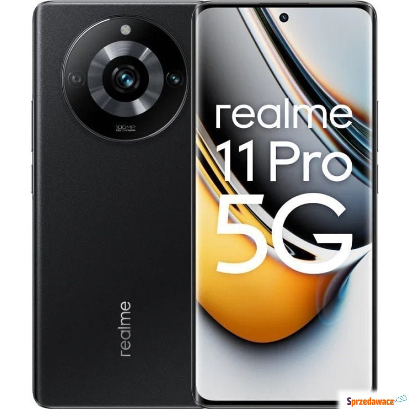 Smartfon Realme 11 Pro 5G 8/128GB Czarny (RMX3771... - Telefony komórkowe - Bytom