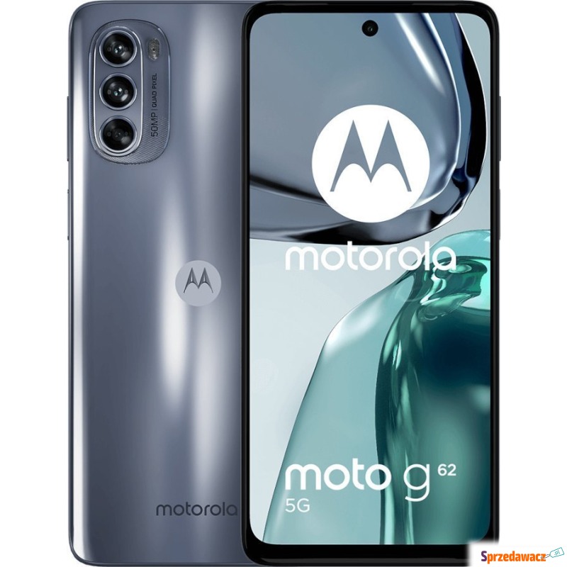 Smartfon Motorola Moto G62 5G 6/128GB Grafitowy... - Telefony komórkowe - Bytom