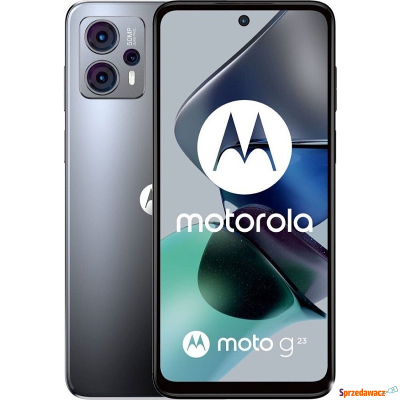 Smartfon Motorola Moto G23 8/128GB Grafitowy... - Telefony komórkowe - Dąbrowa Górnicza