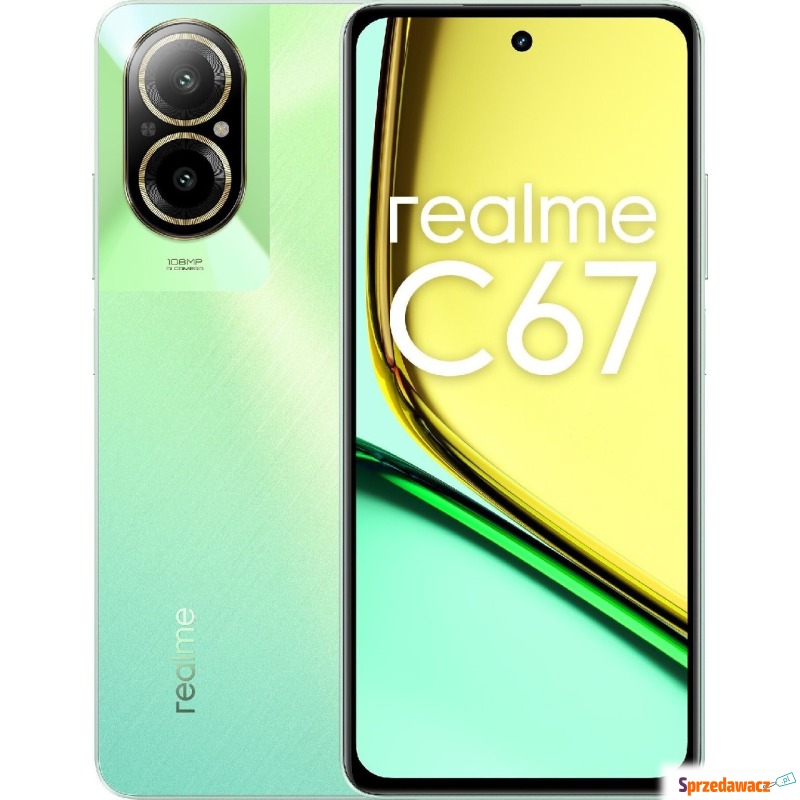 Smartfon Realme C67 6/128GB Zielony (RMX3890) - Telefony komórkowe - Tarnowskie Góry