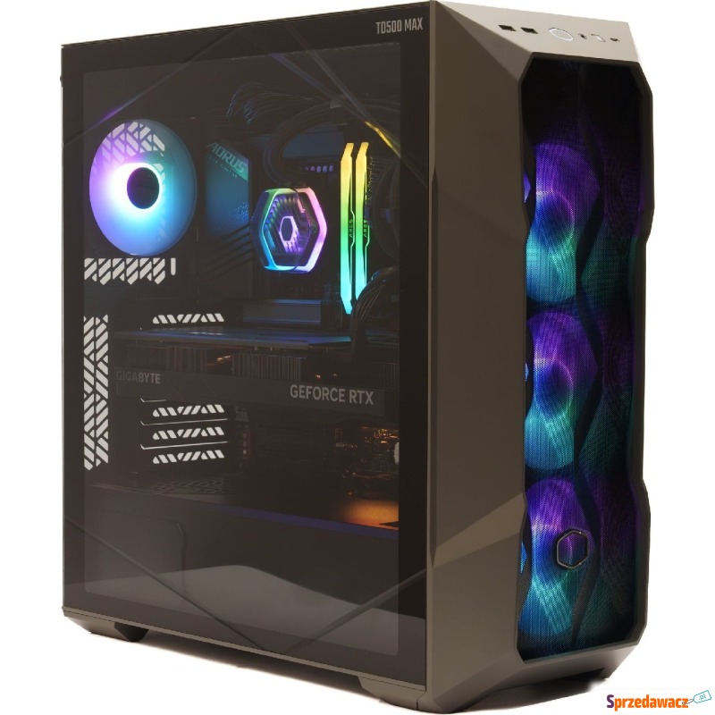 Komputer Cooler Master TD 500 MAX, / Core i7-... - Komputery stacjonarne - Zaścianki