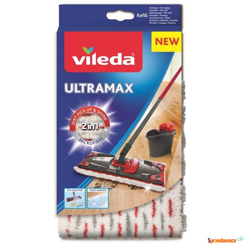 Vileda Ultramax Microfibre Mop - wkład - Mopy, wiadra - Płock