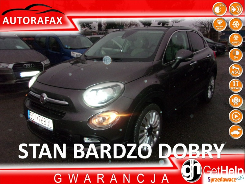 Fiat 500X  Hatchback 2015,  1.4 benzyna - Na sprzedaż za 46 900 zł - Cieszyn