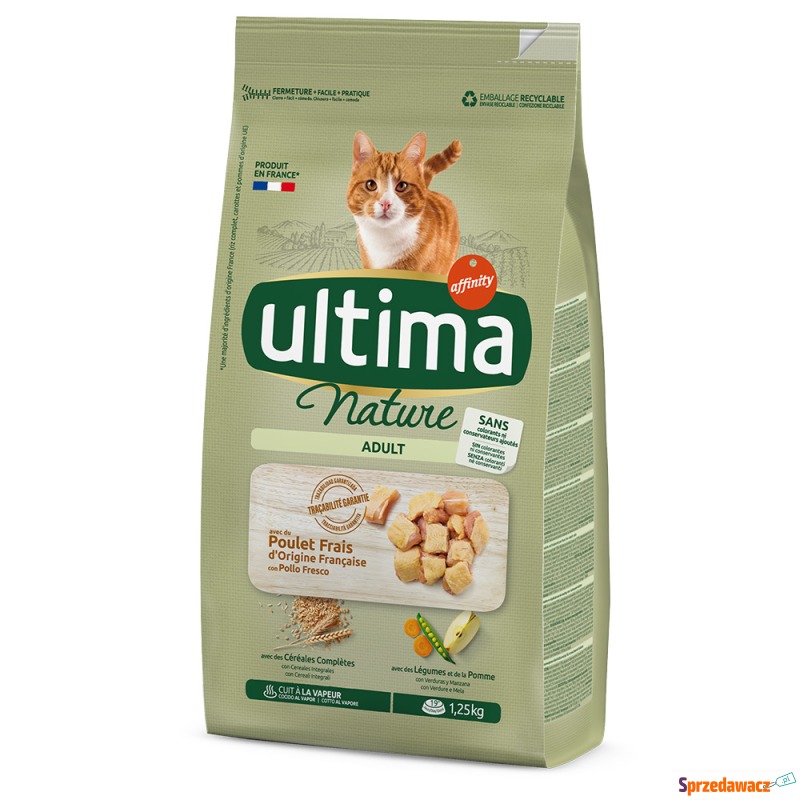 Ultima Cat Nature, kurczak - 1,25 kg - Karmy dla kotów - Toruń