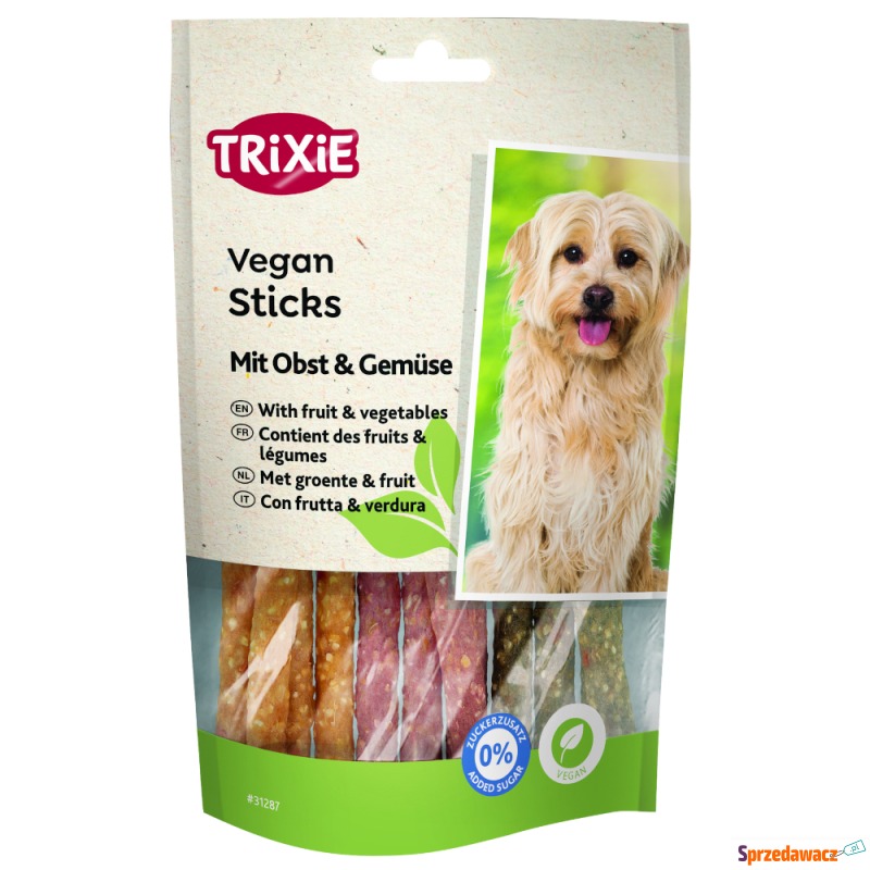 Trixie Vegan Sticks, z owocami i warzywami - 3... - Przysmaki dla psów - Łódź