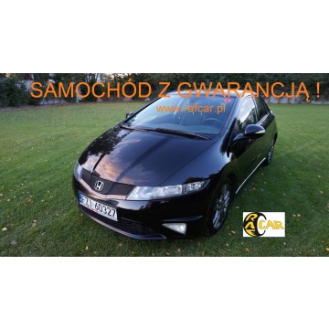 Honda Civic - Polski salon wyposażona Gaz. Gwarancja