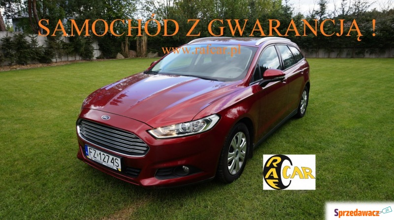 Ford Mondeo 2016,  1.5 benzyna - Na sprzedaż za 47 999 zł - Zielona Góra