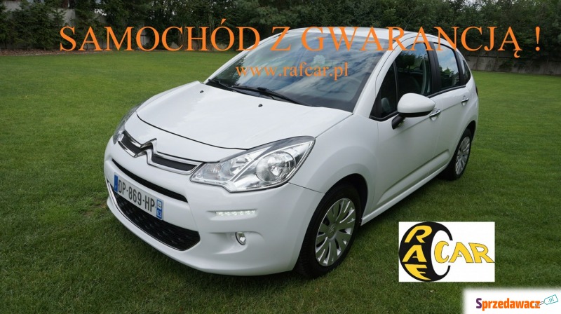 Citroen C3  Hatchback 2015,  1.6 diesel - Na sprzedaż za 23 999 zł - Zielona Góra