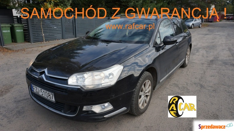 Citroen C5 2009,  1.6 diesel - Na sprzedaż za 13 999 zł - Zielona Góra