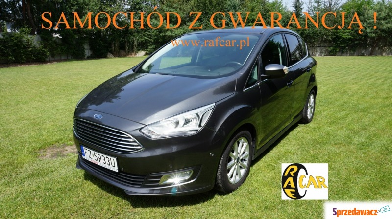 Ford C-Max - Piękny i wyposażony. Gwarancja - Samochody osobowe - Zielona Góra